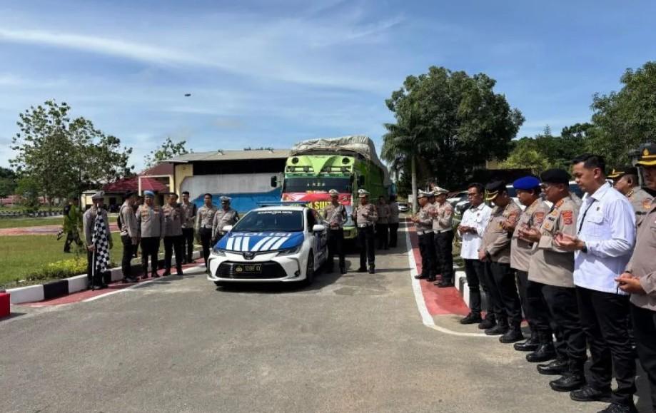 Bantuan Kemanusiaan Polda Sultra untuk Korban Banjir dan Longsor di Sumatera Capai 23 Ton Beras