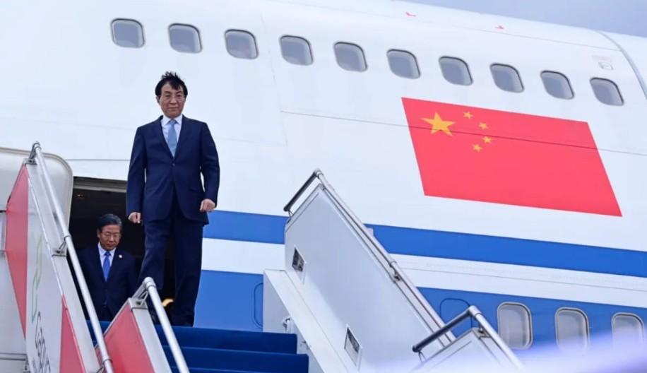 Presiden Prabowo Terima Kunjungan Kehormatan Ketua MPR China Wang Huning di Istana Jakarta