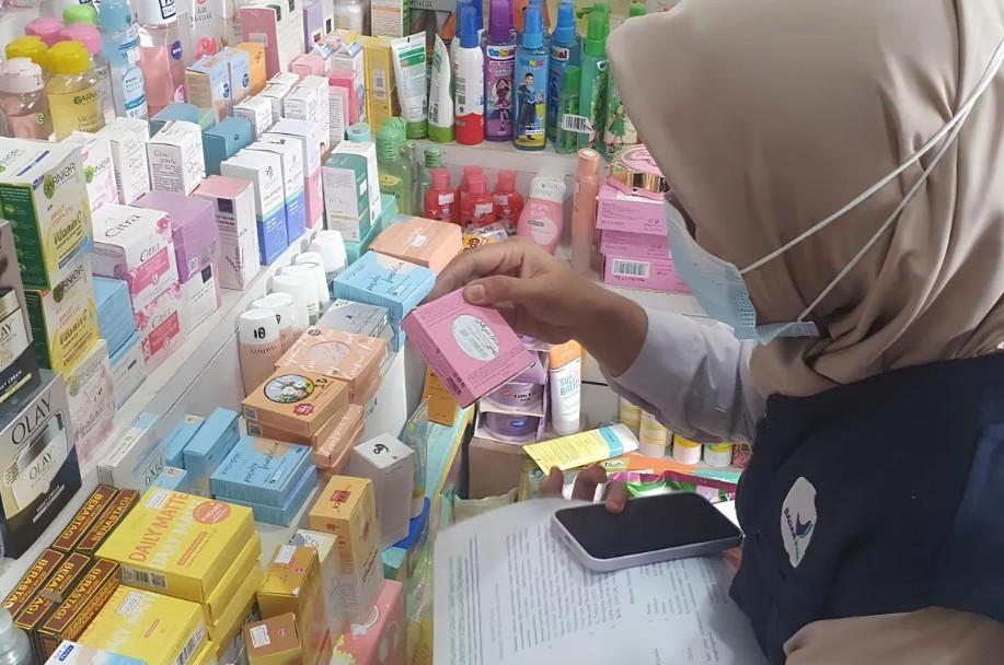 BPOM Tangerang Sita 179 Produk Kosmetik Ilegal Bermerkuri Senilai Rp145 Juta