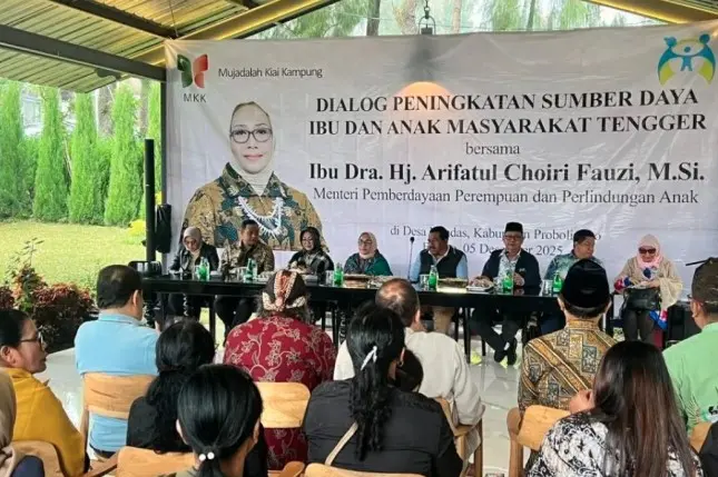 Menteri PPPA Kunjungi Suku Tengger, Dengar Langsung Aspirasi Perempuan di Kawasan Adat