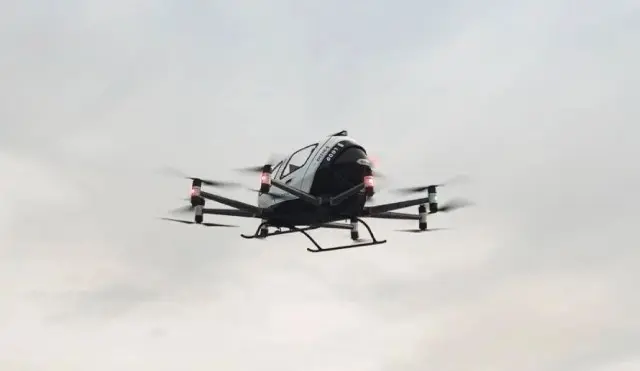 Taksi Terbang EH216-S Sukses Uji Coba di Guangzhou, Era Transportasi Udara Urban Semakin Dekat