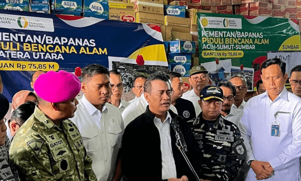 Pakar ITB Nilai Aksi Cepat Mentan Amran Bantu Korban Banjir Sumatera Layak Dicontoh