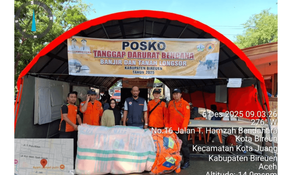 Jembatan Terputus Akibat Banjir, Pemerintah Aceh Salurkan 150 Life Jacket untuk Penyeberangan Warga di Kutablang