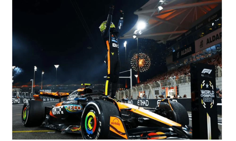 Lando Norris Kunci Gelar Juara Dunia F1 2025 di Abu Dhabi, Unggul Dua Poin dari Verstappen