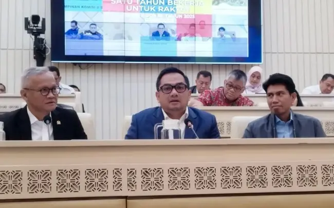 Komisi II DPR Terbanyak Hasilkan Undang-Undang pada Tahun 2025