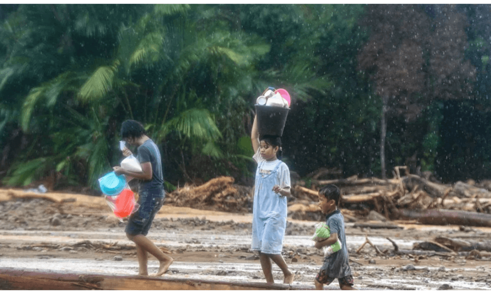 Warga Huta Nabolon Bertahan Tanpa Pakaian Bersih, Rumah di Bukit Jadi Tempat Pengungsian 30 KK