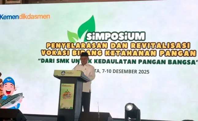 Mendikdasmen Ajak SMK Gandeng Pertanian Lokal untuk Ketahanan Pangan