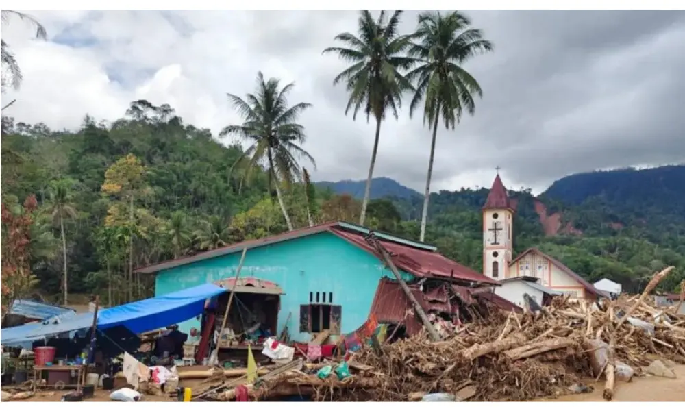 Petani di Tapanuli Tengah Gagal Panen Akibat Banjir dan Longsor, Akses Jalan Masih Terputus