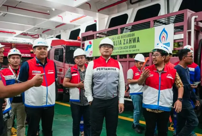 Prabowo Pimpin Rapat Kabinet di Aceh, Pertamina Laporkan Akselerasi Distribusi Energi ke Wilayah Bencana