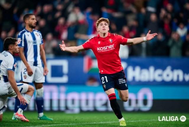 Osasuna Kalahkan Levante 2-0, Menjauh dari Zona Degradasi Liga Spanyol