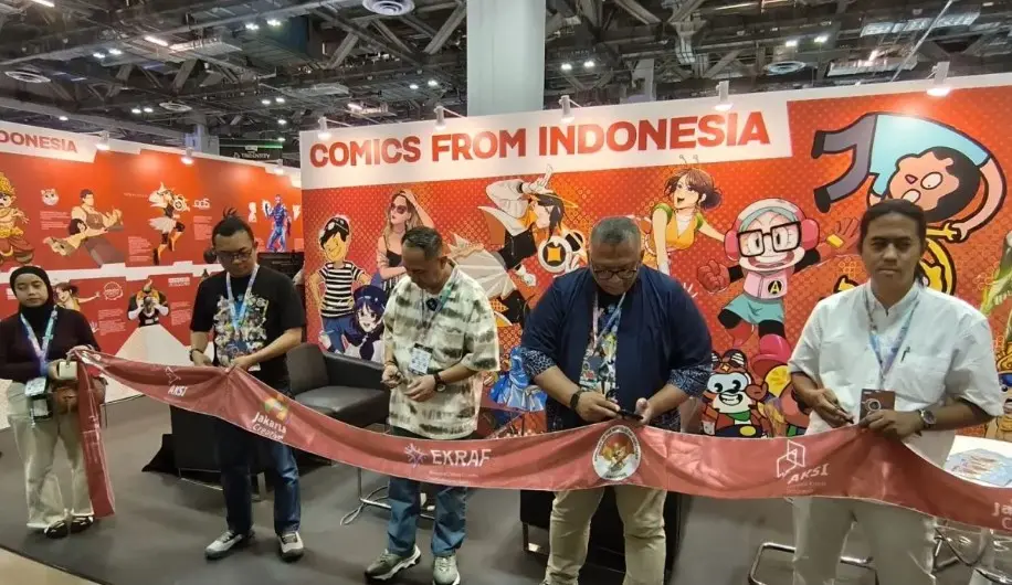 Pemerintah Dorong Komik Indonesia Tembus Pasar Global Lewat Forum Bisnis di Singapore Comic Con 2025