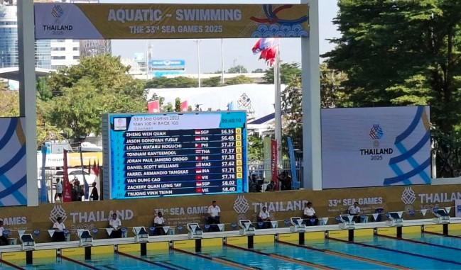 Tujuh Perenang Indonesia Lolos ke Final Hari Pertama Renang SEA Games 2025