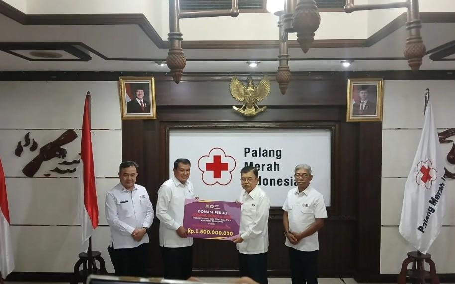 Pemkab Tangerang Salurkan Bantuan Rp1,5 Miliar untuk Korban Bencana Alam di Sumatera Lewat PMI
