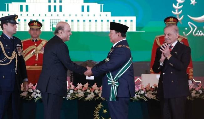 Presiden Prabowo Dianugerahi Nishan-e-Pakistan, Simbol Penghormatan Tertinggi dari Pemerintah Pakistan