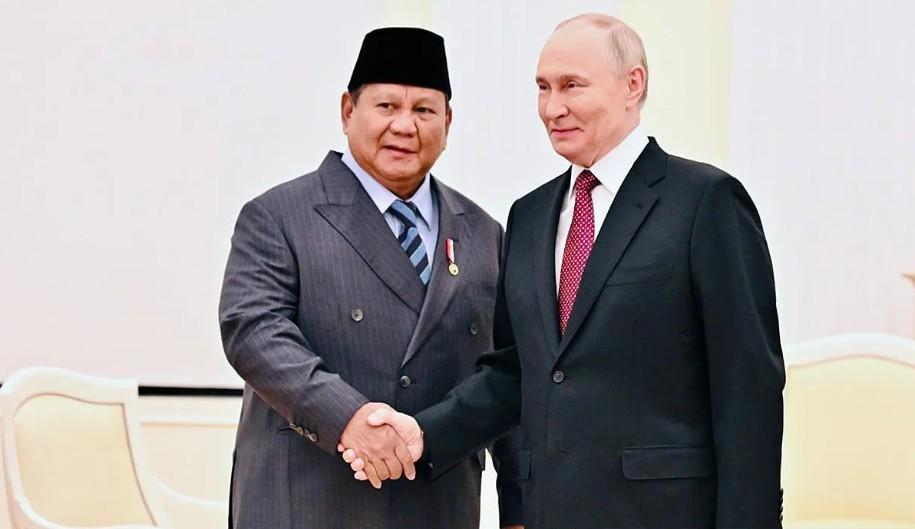 Presiden Prabowo Temui Putin di Moskow, Bahas Penanganan Banjir Besar di Indonesia