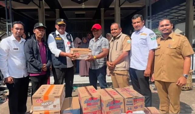 Kemendagri Salurkan Bantuan Pascabencana ke Gampong Paya Cut, Tegaskan Negara Hadir