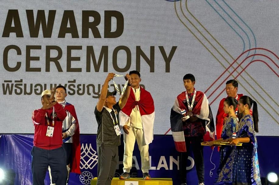 Atlet Petanque Andri Irawan Sumbang Emas, Indonesia Tempel Ketat Thailand di Klasemen SEA Games 2025