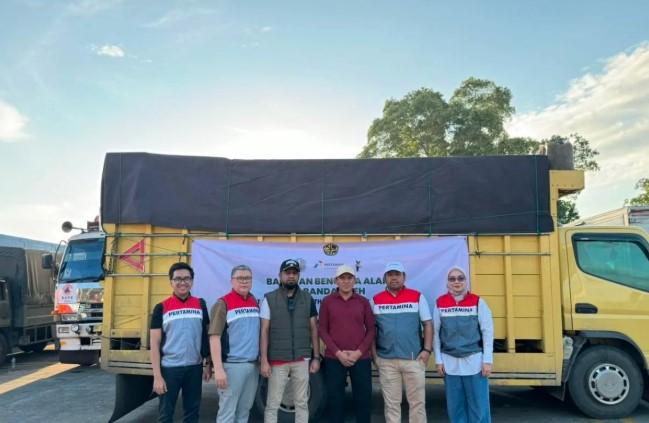 PGE dan Asosiasi Panasbumi Salurkan Bantuan Tanggap Darurat untuk Penyintas Bencana di Aceh