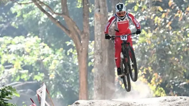 Rendy Varera Sumbang Emas Keenam untuk Indonesia di SEA Games 2025 dari Nomor MTB Eliminator