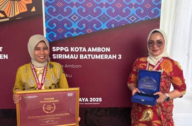 Raih Penghargaan SPPG Inspiradaya 2025, Polda Maluku Diakui Berkat Dapur Gizi Inklusif Berbasis Pangan Lokal