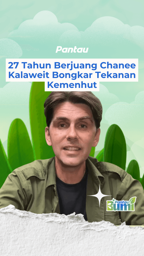 27 TAHUN BERJUANG CHANEE KALAWEIT BONGKAR TEKANAN KEMENHUT