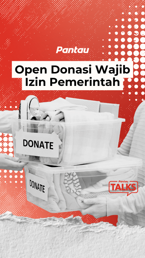 OPEN DONASI WAJIB IZIN PEMERINTAH