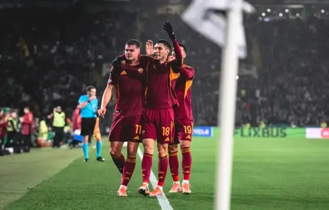 Ferguson Borong Dua Gol, AS Roma Taklukkan Celtic 3-0 dan Naik ke Peringkat 10 Liga Europa