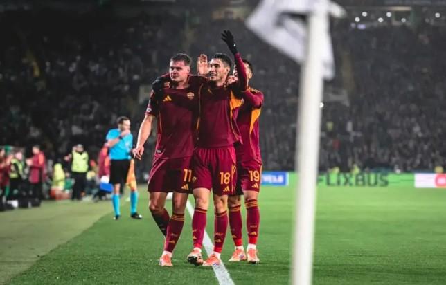 Ferguson Borong Dua Gol, AS Roma Taklukkan Celtic 3-0 dan Naik ke Peringkat 10 Liga Europa