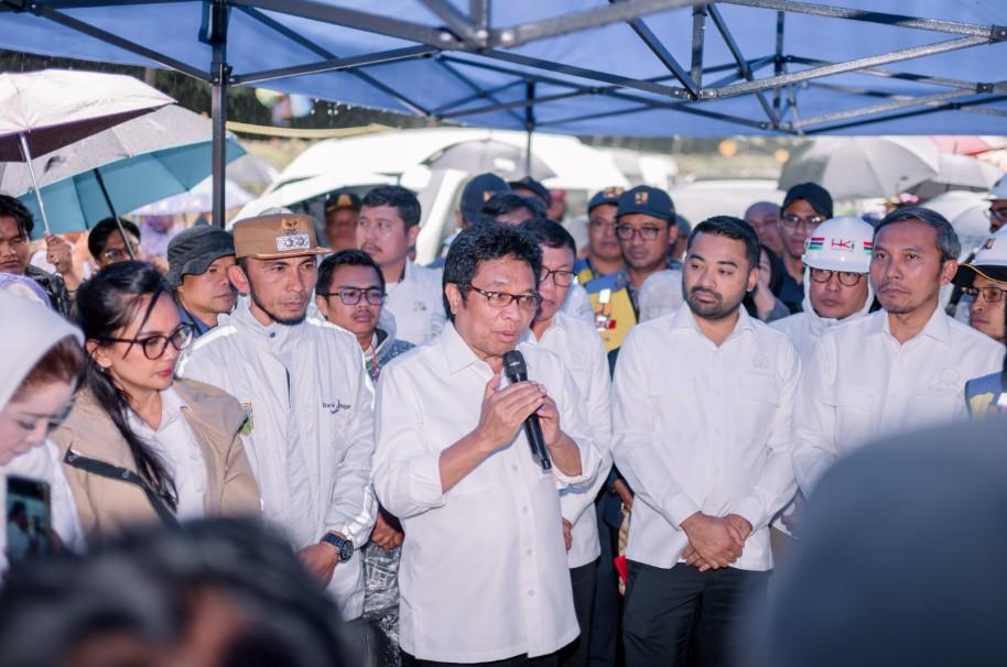 Ridwan Bae Tinjau Langsung Penanganan Bencana di Sumatera, Dorong Pemerintah Tetapkan Lokasi Hunian Korban