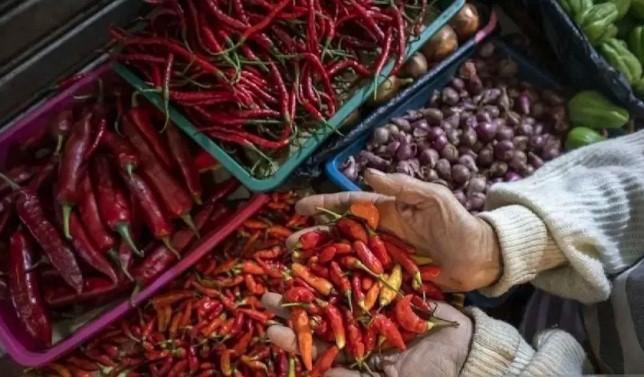 Harga Pangan Strategis Naik, Cabai Rawit Merah Tembus Rp80.350 per Kilogram