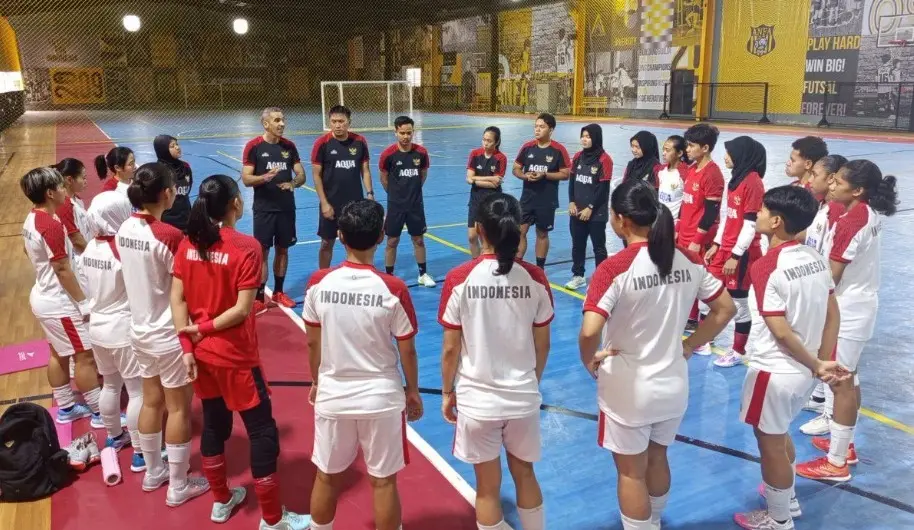Timnas Futsal Putri Bangkit dan Menang Telak 4-0 atas Myanmar di SEA Games 2025