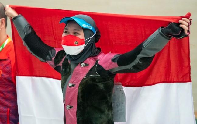 Dewi Laila Mubarokah Persembahkan Emas SEA Games 2025, Dominasi Indonesia di Nomor 10 Meter Air Rifle Putri