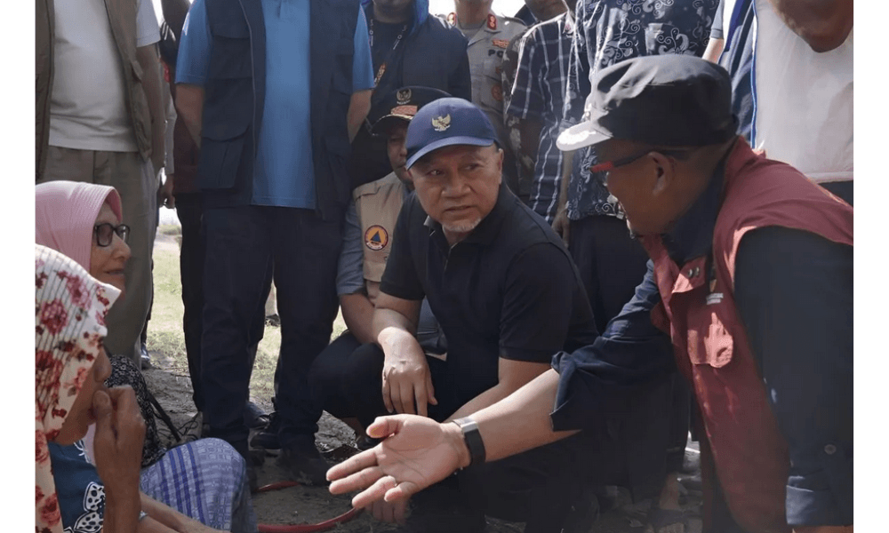 Zulkifli Hasan Kunjungi Korban Banjir Aceh Utara, BNPB Catat Penurunan Jumlah Pengungsi