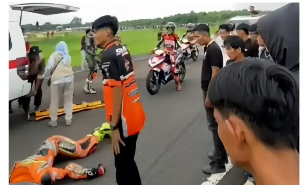 Pembalap Awhin Sanjaya Meninggal Dunia Saat Grand Final Sumatera Cup Prix 2025 di Jambi