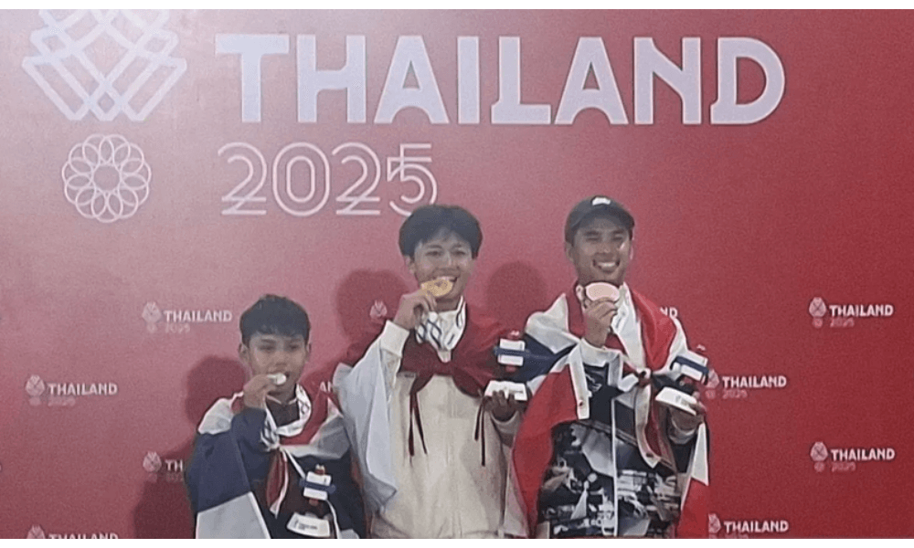 Basral Graito Raih Emas Dramatis di Skateboard Street SEA Games 2025, Ni Wayan Malana Sumbang Perak