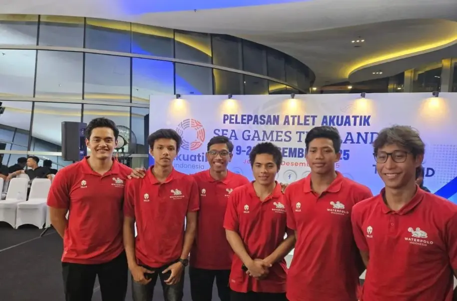 Timnas Polo Air Putra Indonesia Hantam Filipina 20-2 di Laga Perdana SEA Games 2025