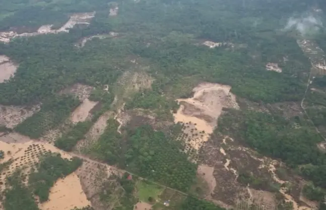 Menteri Lingkungan Hidup Temukan Indikasi Aktivitas Ilegal Saat Tinjau Degradasi DAS di Aceh