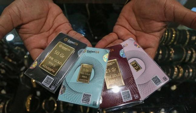 Harga Emas UBS dan Galeri24 di Pegadaian Stabil pada Perdagangan Senin