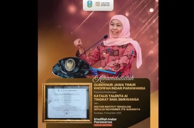 Gubernur Khofifah Dorong Siswa SMA dan SMK Jawa Timur Jadi Pencipta Teknologi Masa Depan