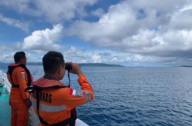 Basarnas Sulut Cari Penumpang Diduga Jatuh dari KM Barcelona III di Perairan Tagulandang–Biaro