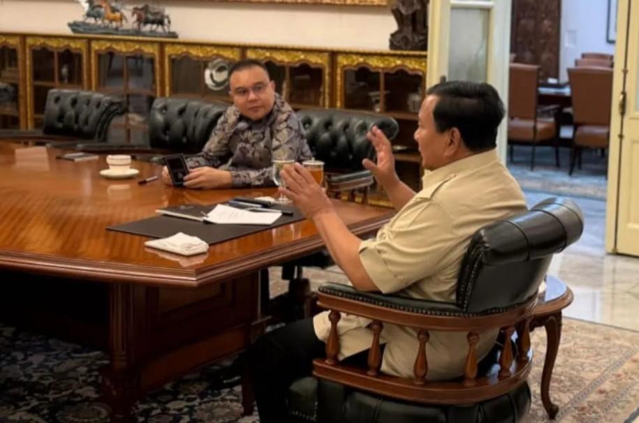 Presiden Prabowo dan Wakil Ketua DPR Bahas Ekonomi dan Penanganan Bencana di Istana Merdeka