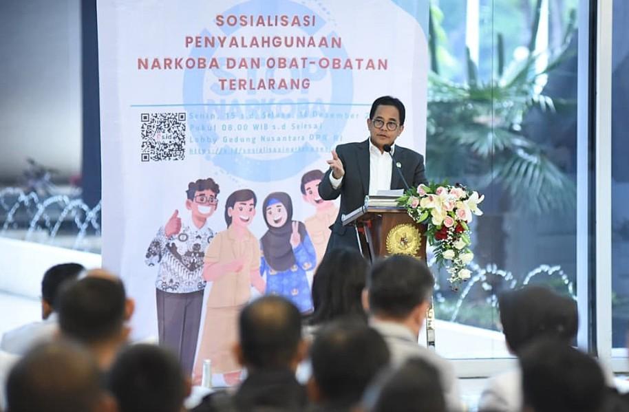 DPR RI Tegaskan Komitmen Bebas Narkoba Lewat Sosialisasi dan Tes Pegawai