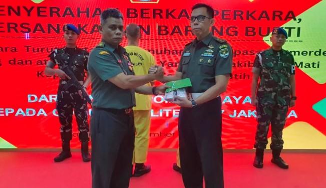 Pomdam Jaya Serahkan Berkas Kasus Penculikan dan Pembunuhan Kacab Bank ke Oditur Militer