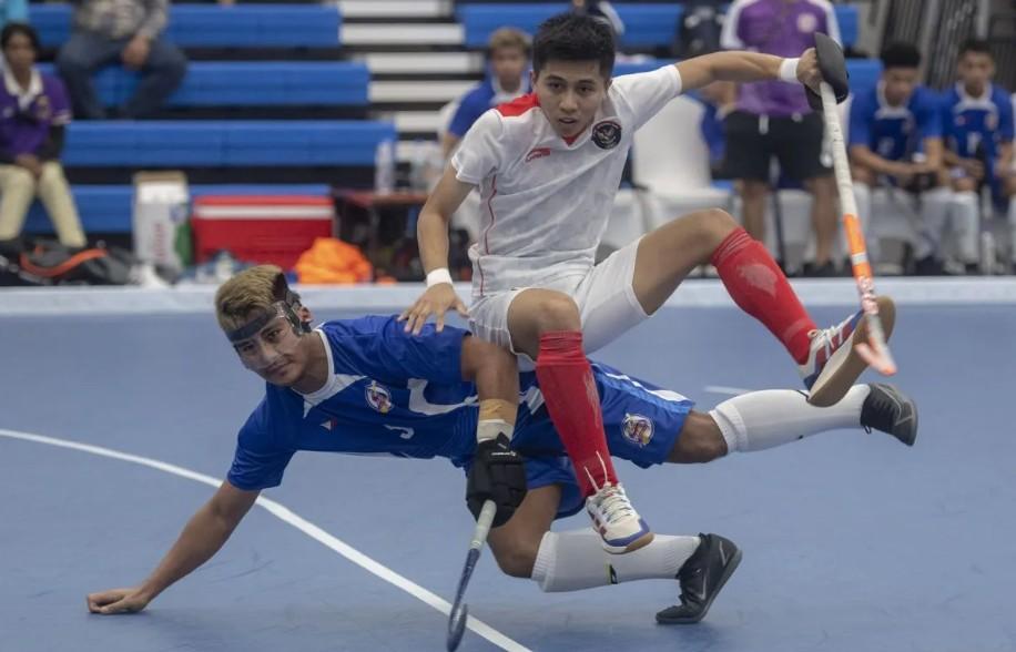 Timnas Hoki Indoor Putra Indonesia Bungkam Thailand 6-2, Pastikan Tiket Semifinal SEA Games 2025