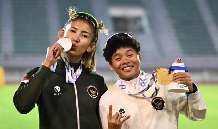 Emilia Nova Raih Emas dan Pecahkan Rekor Nasional Heptathlon di SEA Games 2025