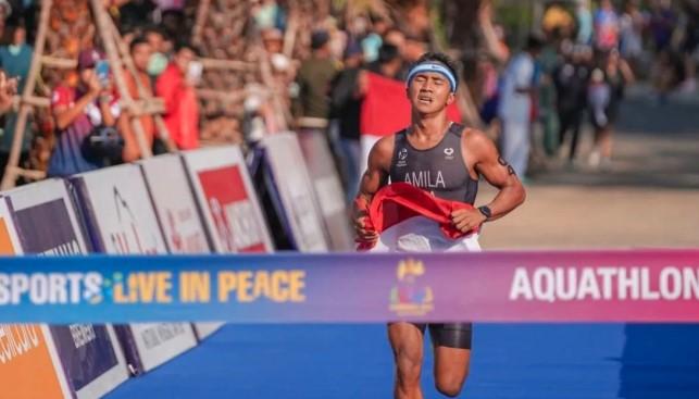 Triathlon Sumbang Tiga Emas, Kontingen Indonesia Kokoh di Peringkat Dua SEA Games Thailand 2025
