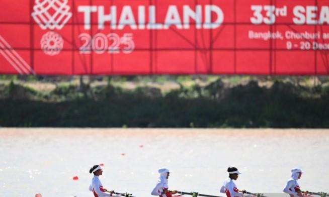 Tim Dayung Indonesia Tambah Emas, Perak, dan Perunggu di SEA Games 2025 Thailand