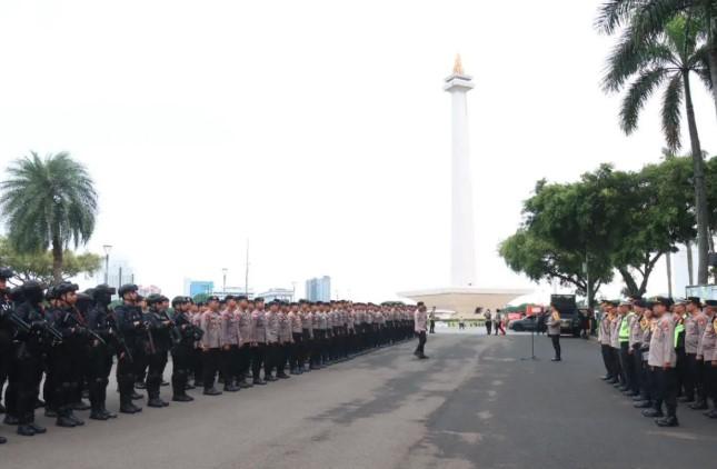Polisi Menyiagakan 2.154 Personel untuk Mengamankan Aksi Demo Nelayan di Kawasan Monas