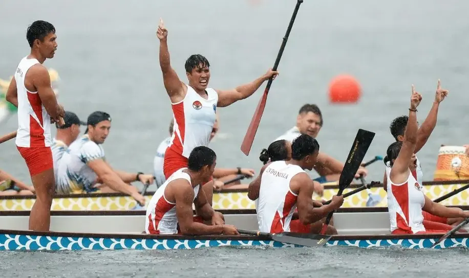 Tim Perahu Naga Indonesia Persembahkan Emas dan Perak di Final SEA Games 2025 Thailand
