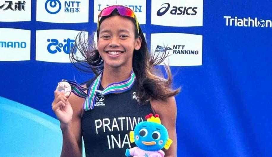 Tim Triatlon Indonesia Raih Emas dari Duatlon Estafet Campuran di SEA Games 2025